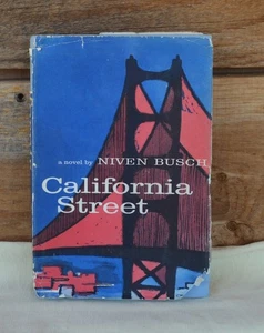 Vintage c1959 HCDJ California Street a novel by Niven Busch Book Club Edition - Bild 1 von 14