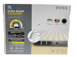Dura-Beam NEW Inflatable Air Mattress Airbed FULL 600lb Standard Single High 10" - Picture 1 of 11
