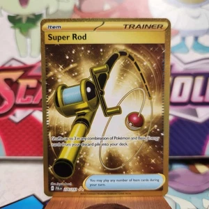 Super Rod 276/193 Gold - Paldea Evolved - Pokemon TCG - SHIPS FAST - Picture 1 of 2