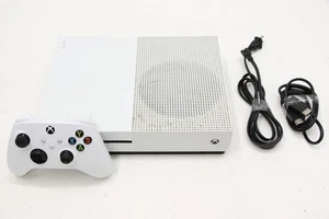 Microsoft Xbox One S 1681 500GB W/ Controller - White *READ* - Picture 1 of 17