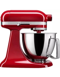 KitchenAid Artisan Mini 3.5 Quart Tilt-Head Stand Mixer-KSM3316X-Empire Red-NEW - Picture 1 of 7