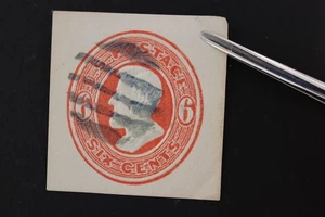 US  CUT SQUARE USED SC# U181 - Picture 1 of 3