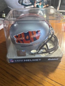 SUPER BOWL XLIV SOUTH FLORIDA SB 44 RIDDELL MINI HELMET VERY RARE NEW - Picture 1 of 4