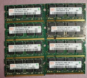 (8) Hynix 2GB 2Rx8 PC2-6400S-666-12 Laptop Memory - Picture 1 of 4