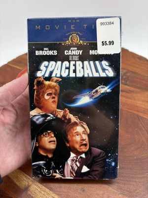 Spaceballs The VHS Tape New Sealed  w/ Watermark 2000 Release - Image 1 of 4
