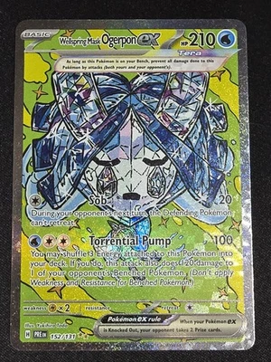 Wellspring Mask Ogerpon ex 152/131 Sv: Prismatic Evolutions Holo - Image 1 of 4