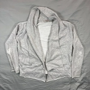 Athleta Gray Shawl Collar Cardigan Sweater Sweatshirt Men S Comfort Neutral - Picture 1 of 10