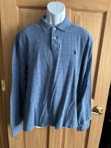 Polo Ralph Lauren Men’s XXL Slim Fit Long Sleeve Polo Shirt - Picture 1 of 7