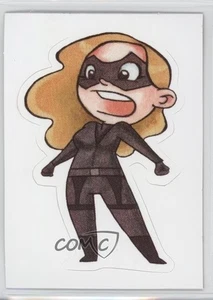2017 Cryptozoic Arrow Season 4 Stickers Black Canary #S1 d8k - Picture 1 of 3