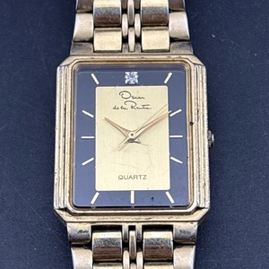 Oscar de la Renta Damenuhr goldfarben! Braucht Akku - Bild 1 von 7