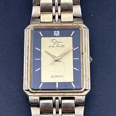 Oscar De La Renta Ladies Gold Tone Watch! Needs Battery - Image 1 of 4