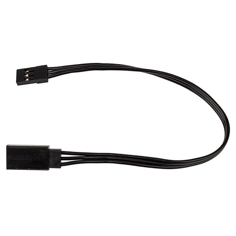 Reedy 175mm Servo Extension Wire Black (6.89in) - Image 1 of 1