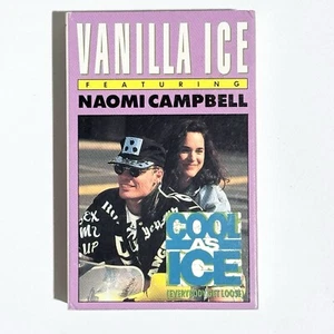 Vanilla Ice Cool As Ice Everybody Get Loose Cassette Tape Single 1991 Hip-Hop - Picture 1 of 4