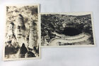 Carte postale vintage RPPC années 1930 cavernes de Carlsbad stalagmite géante nouveau Mexique joli