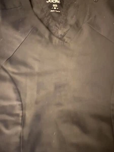 Butter Soft Two Pockets Scrub Top/Medical Uniform, Woman's -Black. Jockey - Picture 1 of 1