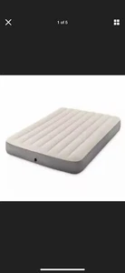Intex Full Deluxe Dura-Beam Single-High Fibertech Air Mattress Airbed (Open Box) - Picture 1 of 3