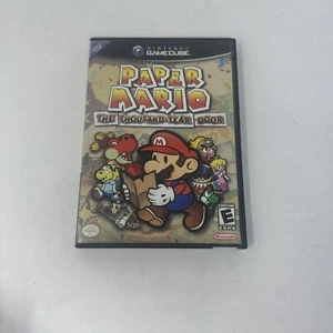 Paper Mario: The Thousand-Year Door (Nintendo, 2004) Sin Manual Auténtico Probado - Imagen 1 de 4