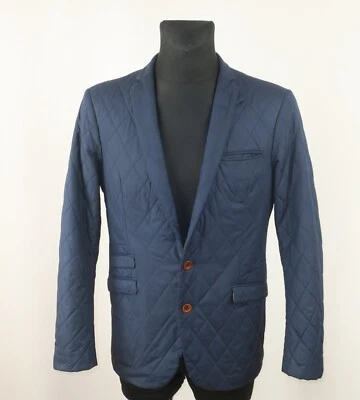 CHAQUETA BLAZER TIGRE DE SUECIA AZUL LIMONTA SVENS QLBZ talla EU-50 UK-40 US-40 Foto 1 de 4