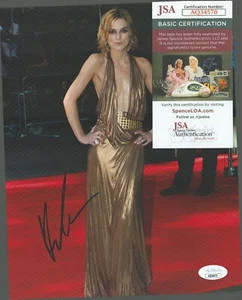 Keira Knightly Autograph JSA Cert Number AQ34570 - Picture 1 of 1