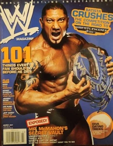 WWE Magazine Batista March 2007 - Picture 1 of 12