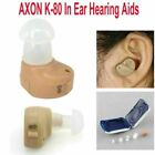 Super Mini AXON K-80 In Ear Hearing Aid Audiphone Sound Amplifier Adjustable ISK