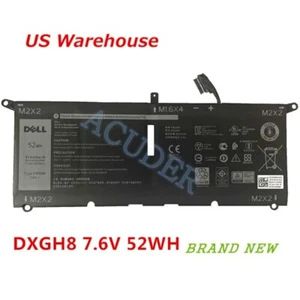 DXGH8 H754V Battery For Dell-XPS 13 9370 9380 Inspiron 5390 7400 E3301 7391 5390 - Picture 1 of 4
