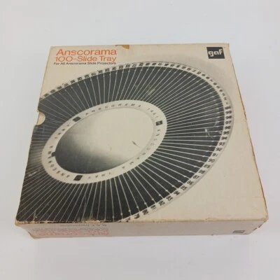 Anscorama 100 Slide Tray Preowned Good Condition Includes Box - Image 1 of 4