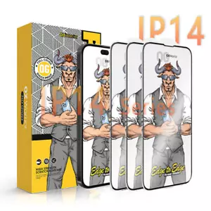 3X Tempered Glass Screen Protector For iPhone 14 Pro Max 14 Pro 14 & 14 Plus - Zdjęcie 1 z 6