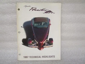 1997 TECHNICAL HIGHLIGHTS PLYMOUTH PROWLER 81-699-97048 - Picture 1 of 4