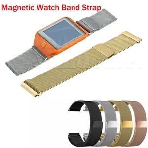 Milanese Magnetic Watchband Strap For Samsung Gear 2 SM-R380 Gear 2 Neo SM-R381 - Picture 1 of 14
