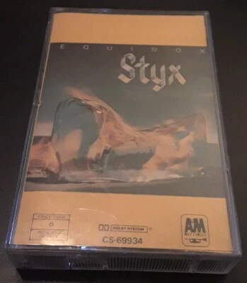 Styx: Equinox 1975 A&M Records Canada Import Cassette VG+ Classic Rock  - Image 1 of 4