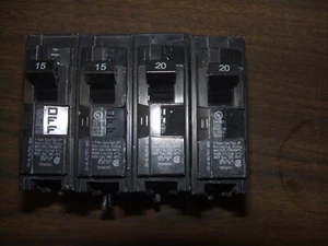 JUEGO DE INTERRUPTORES SIEMANS Q120, Q115, GENERAC, OTROS 2 CADA UNO - Imagen 1 de 3