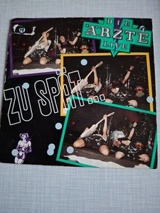 Die Ärzte – Zu Spät (Hit Summer Mix '88) 7" single ger 1988 VG+/VG - Bild 1 von 12