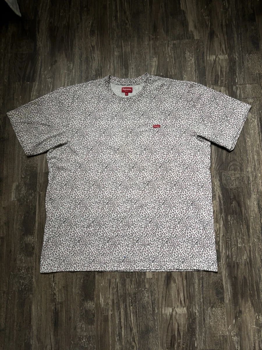 Supreme Small Box Pink Leopard Tee | eBay