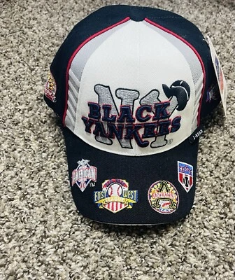 Nueva gorra vintage de béisbol de la Liga Negra con tirantes unisex Foto 1 de 4