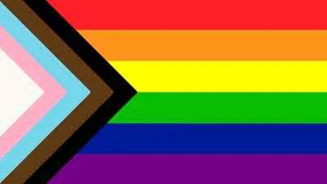 Bandera Progress Rainbow Pride - Bandera de poliéster impermeable premium - Bandera de 3'x5' - Imagen 1 de 3