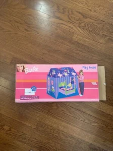 1999 Barbie Play House Playhouse Vinyl PVC Tent Kid-Sized Doll Mattel - Picture 1 of 5