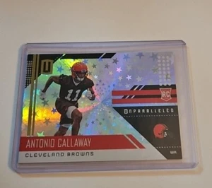 2018 Panini Unparalleled Rookie Astral /200 Antonio Callaway #296 Rookie RC - Picture 1 of 1