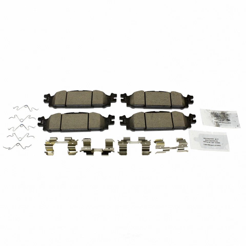 Juego de pastillas de freno de disco Ford Taurus Explorer MKT FLEX 2010-2019 Motorcraft BRF-1467 Foto 1 de 1