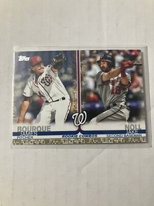 2019 Topps Update Combos Gold /2019 Jake Noll James Bourque #US210 Rookie RC