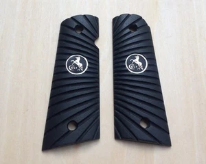 Nueva empuñadura de resina epoxi negra mate para empuñaduras Colt Kimber 1911 1991 tamaño completo - Imagen 1 de 2