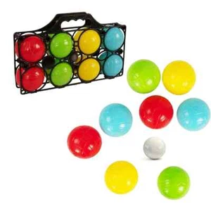 French Boules Set 8 Petanque Balls Outdoor Garden Beach Ball Game & Carry Case - Picture 1 of 10