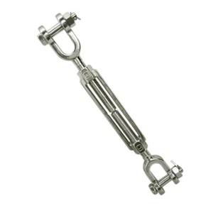 "Hebilla giratoria Marine JAW JAW acero inoxidable 316 polea elevador giratorio 3/8"" x 6""" - Imagen 1 de 2