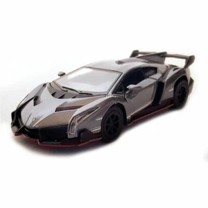 Kinsmart 5" Die-Cast: Lamborghini Veneno (grau) Maßstab 1:36 - Bild 1 von 6