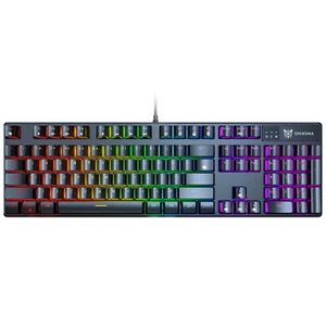 ONIKUMA G27 Wired Keyboard 104-Key USB Interface Backlit Mechanical Gaming Keybo - Picture 1 of 8