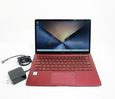 AS IS Asus Zenbook S UX391UA 13.3" FHD i7-8550U 1.8GHz 8GB RAM 256GB SSD rachado - Imagem 1 de 4