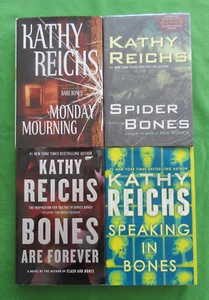 LOT 4 HCDJ TEMPERANCE BRENNAN SERIES BY KATHY REICHS: MONDAY MOURNING ++ - Picture 1 of 4