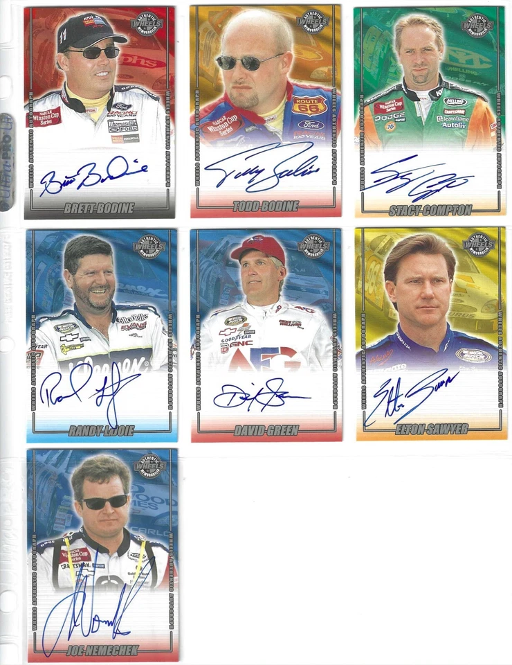 2002 Wheels АВТОГРАФ Элтон Сойер СЛАДКИЙ И РЕДКИЙ!--ТОЛЬКО ОДНА КАРТА! - Изображение 1 из 1