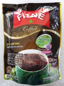 Fitne Premium Series Diet Coffee Instant 0 Calorie with Fiber 16g. X 10 Sachets - Picture 1 of 3