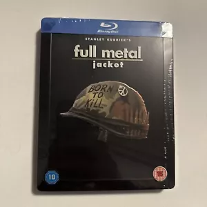 Full Metal Jacket Blu-ray Steelbook New And Sealed - Picture 1 of 2